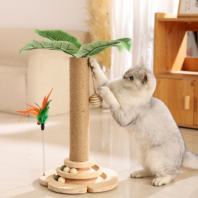 Sisal Vertical Cat Climbing Tree