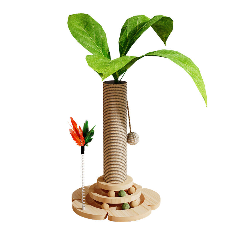 Sisal Vertical Cat Climbing Tree