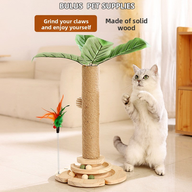 Sisal Vertical Cat Climbing Tree