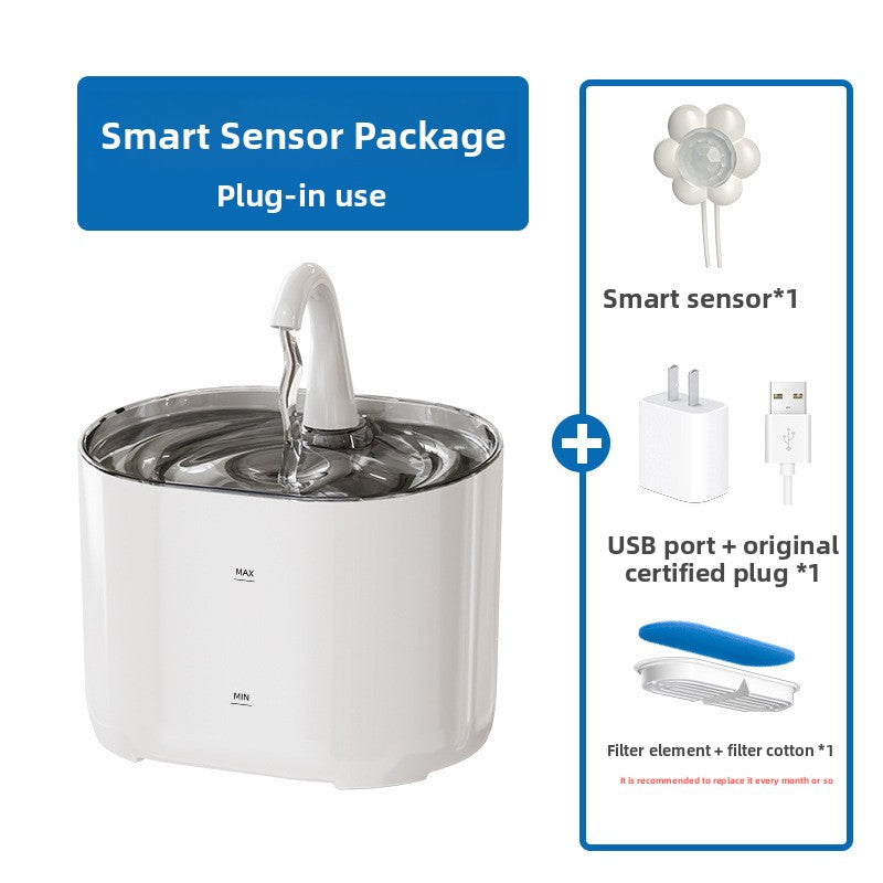 Cat water fountain automatic