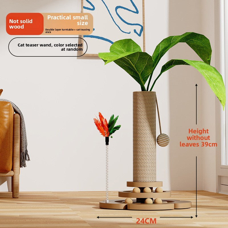Sisal Vertical Cat Climbing Tree