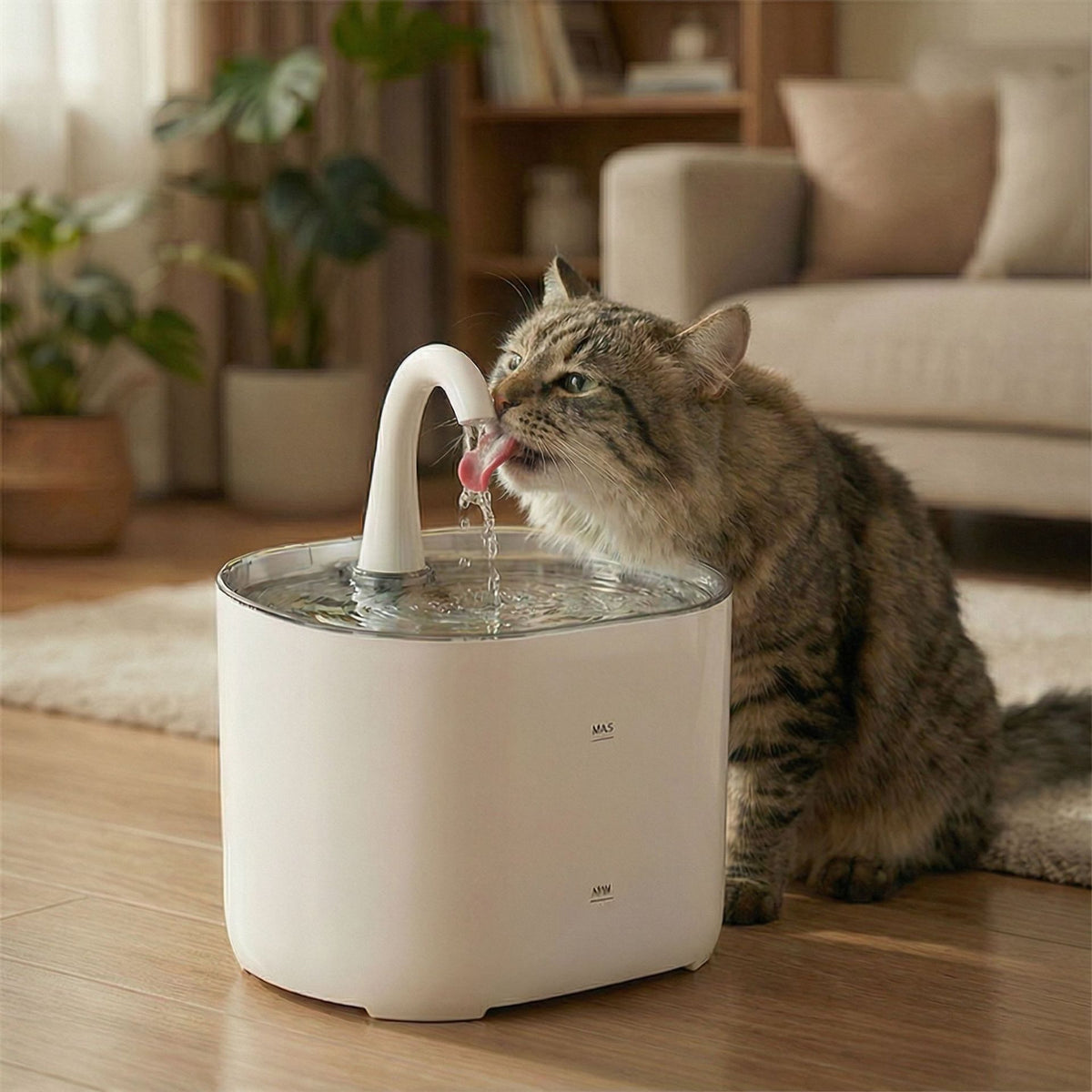 Cat water fountain automatic